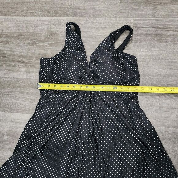 Miraclesuit Pin Point Marais One Piece Swimsuit Size 18 - Picture 5 of 12